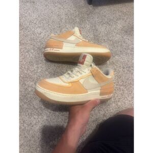 Nike Air Force 1 Shadow Cashmere Orange Chalk